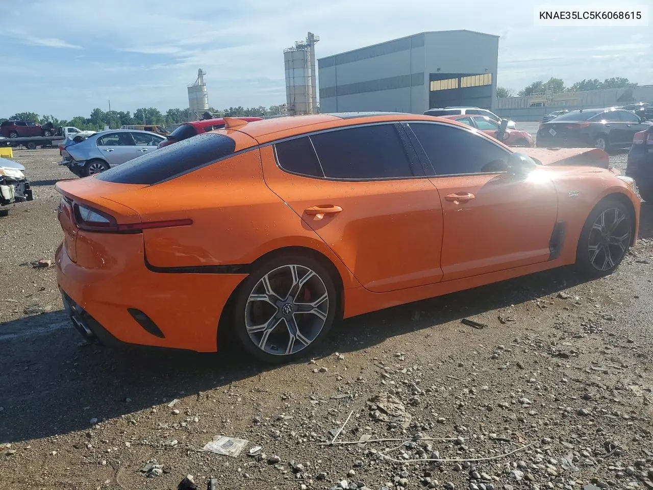 2019 Kia Stinger Gt VIN: KNAE35LC5K6068615 Lot: 60091786