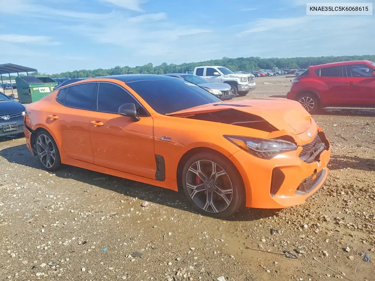 2019 Kia Stinger Gt VIN: KNAE35LC5K6068615 Lot: 60091786
