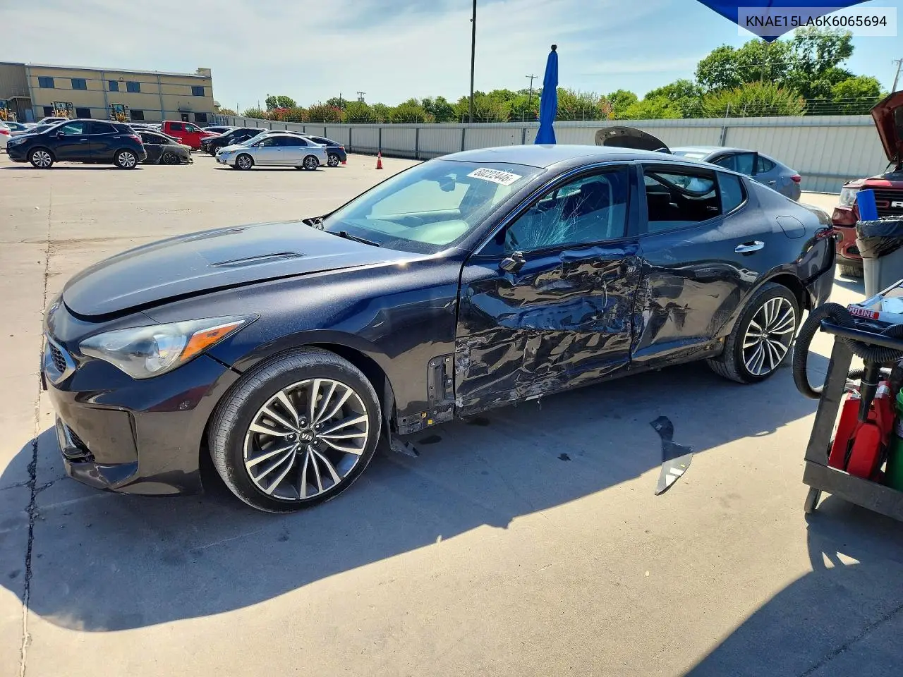 2019 Kia Stinger Base VIN: KNAE15LA6K6065694 Lot: 60222446