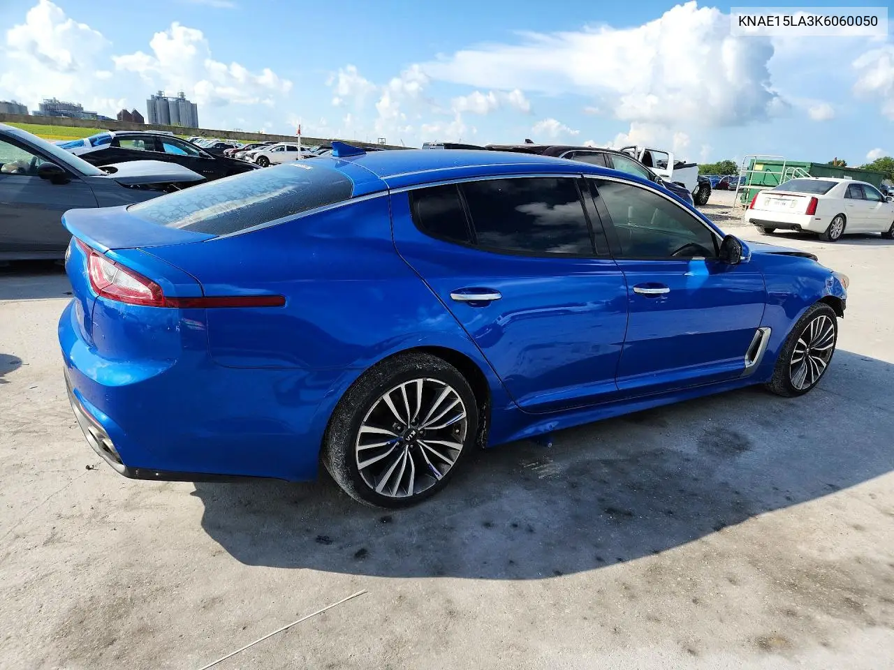 2019 Kia Stinger Base VIN: KNAE15LA3K6060050 Lot: 60586346