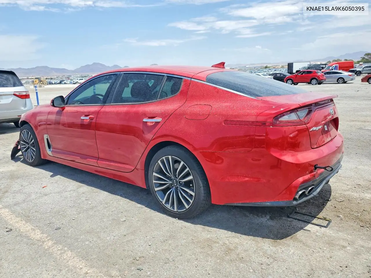 2019 Kia Stinger Base VIN: KNAE15LA9K6050395 Lot: 60649306