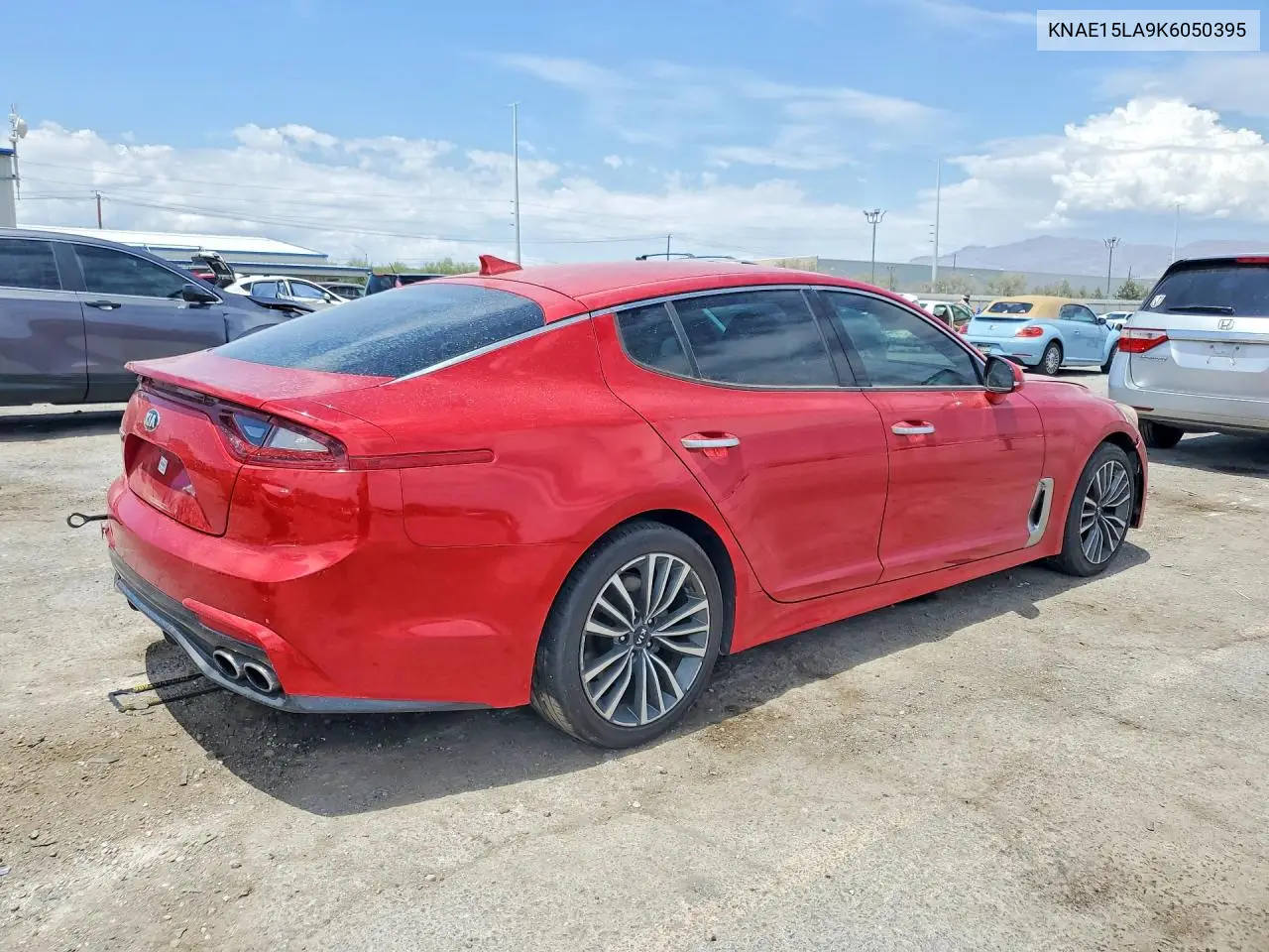2019 Kia Stinger Base VIN: KNAE15LA9K6050395 Lot: 60649306