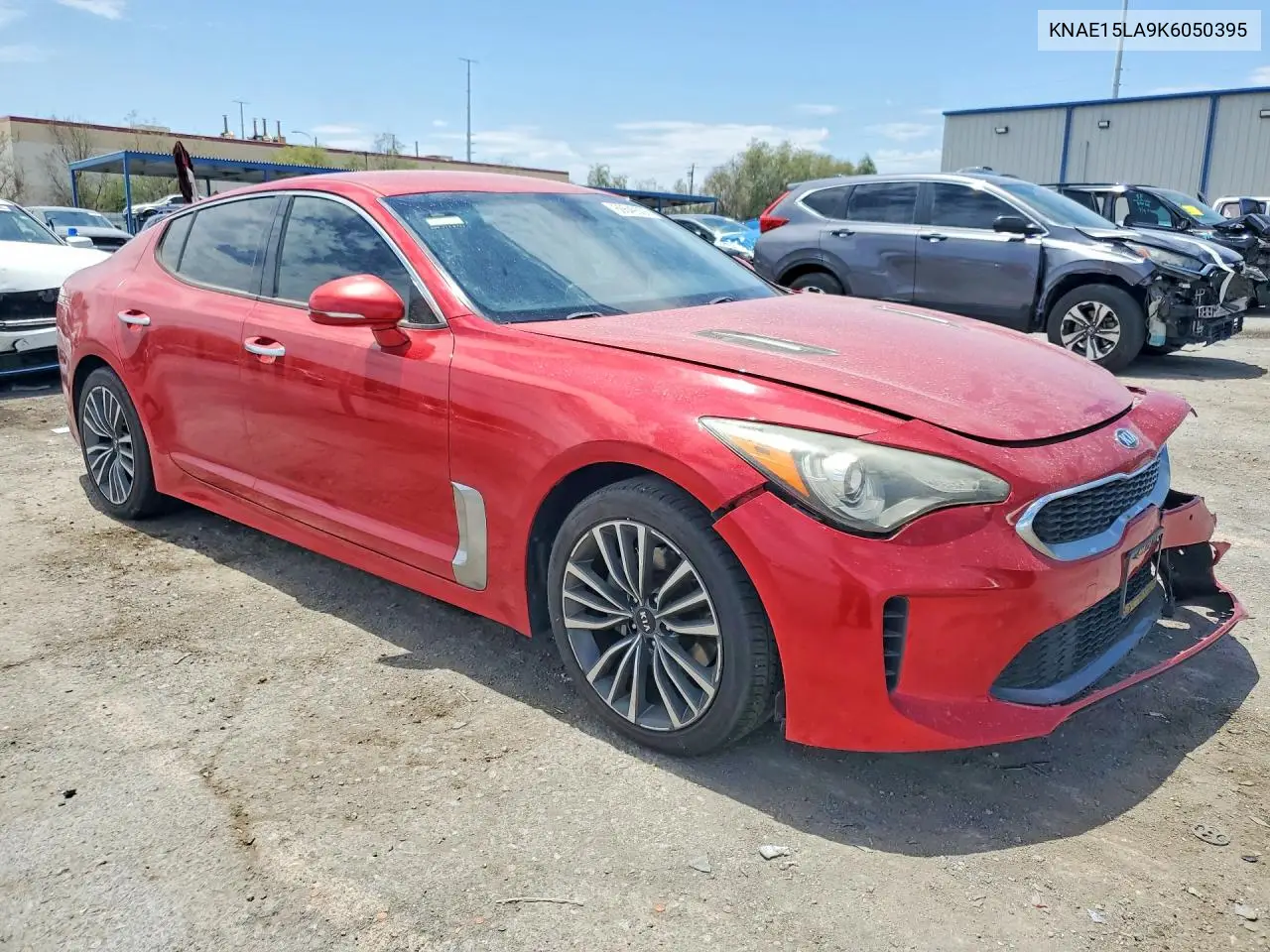 2019 Kia Stinger Base VIN: KNAE15LA9K6050395 Lot: 60649306