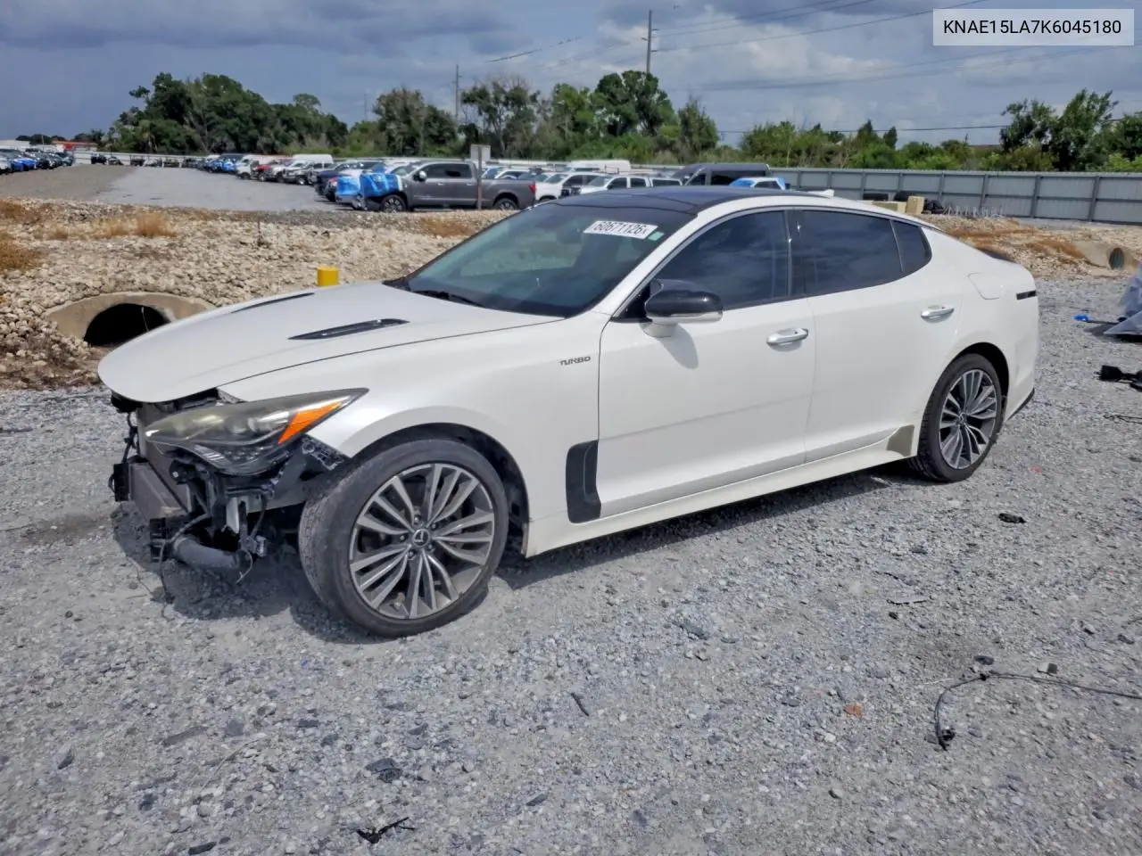 2019 Kia Stinger Base VIN: KNAE15LA7K6045180 Lot: 60671126