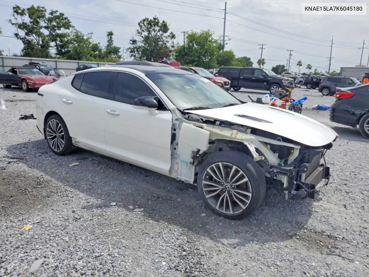 2019 Kia Stinger Base VIN: KNAE15LA7K6045180 Lot: 60671126