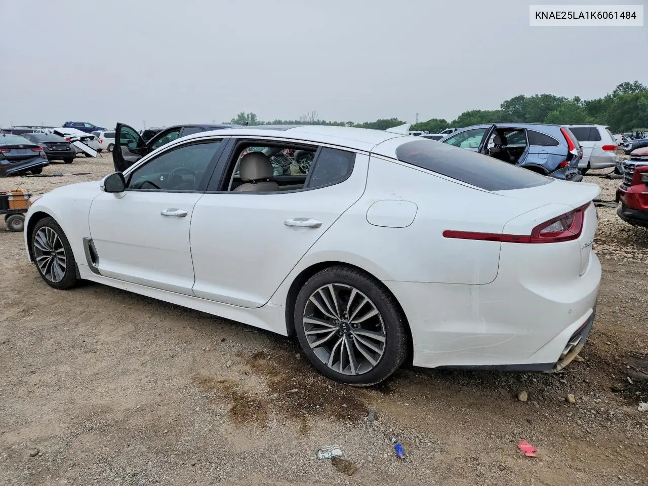 2019 Kia Stinger Premium VIN: KNAE25LA1K6061484 Lot: 61026386