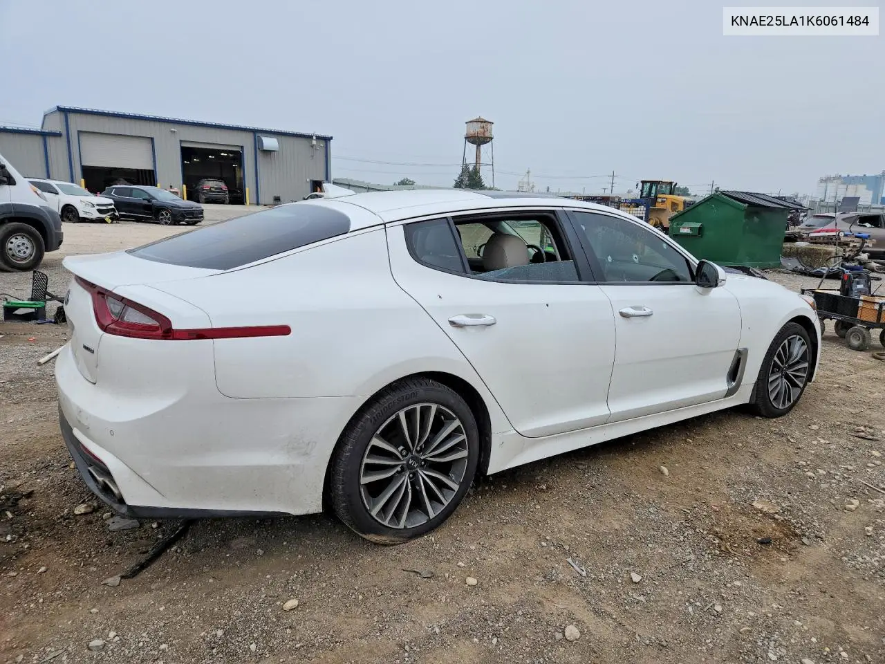 2019 Kia Stinger Premium VIN: KNAE25LA1K6061484 Lot: 61026386
