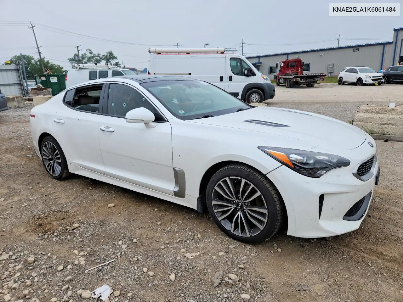 2019 Kia Stinger Premium VIN: KNAE25LA1K6061484 Lot: 61026386