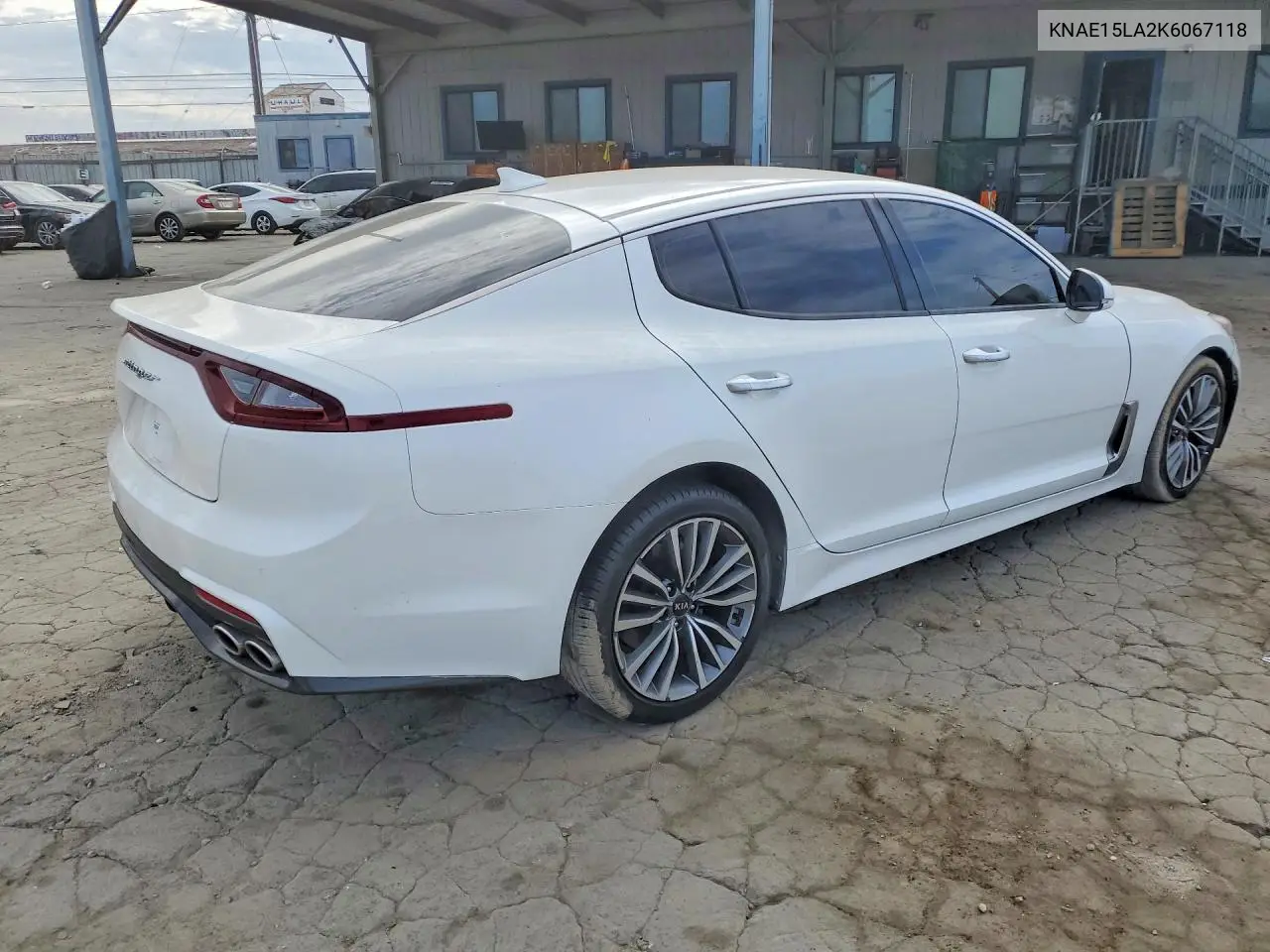 2019 Kia Stinger Base VIN: KNAE15LA2K6067118 Lot: 61050046