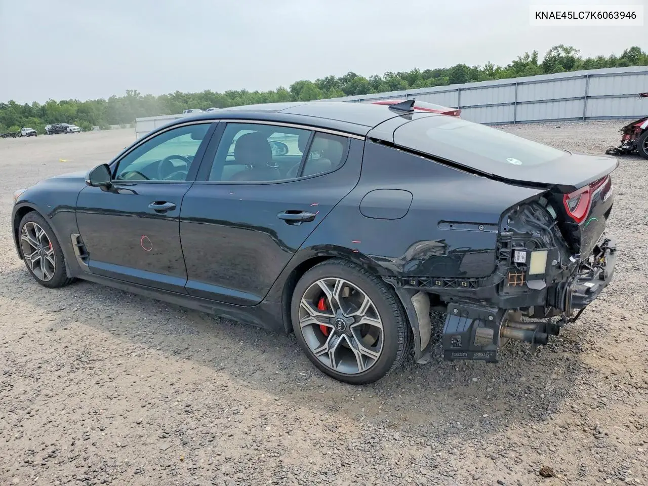2019 Kia Stinger Gt1 VIN: KNAE45LC7K6063946 Lot: 61341646