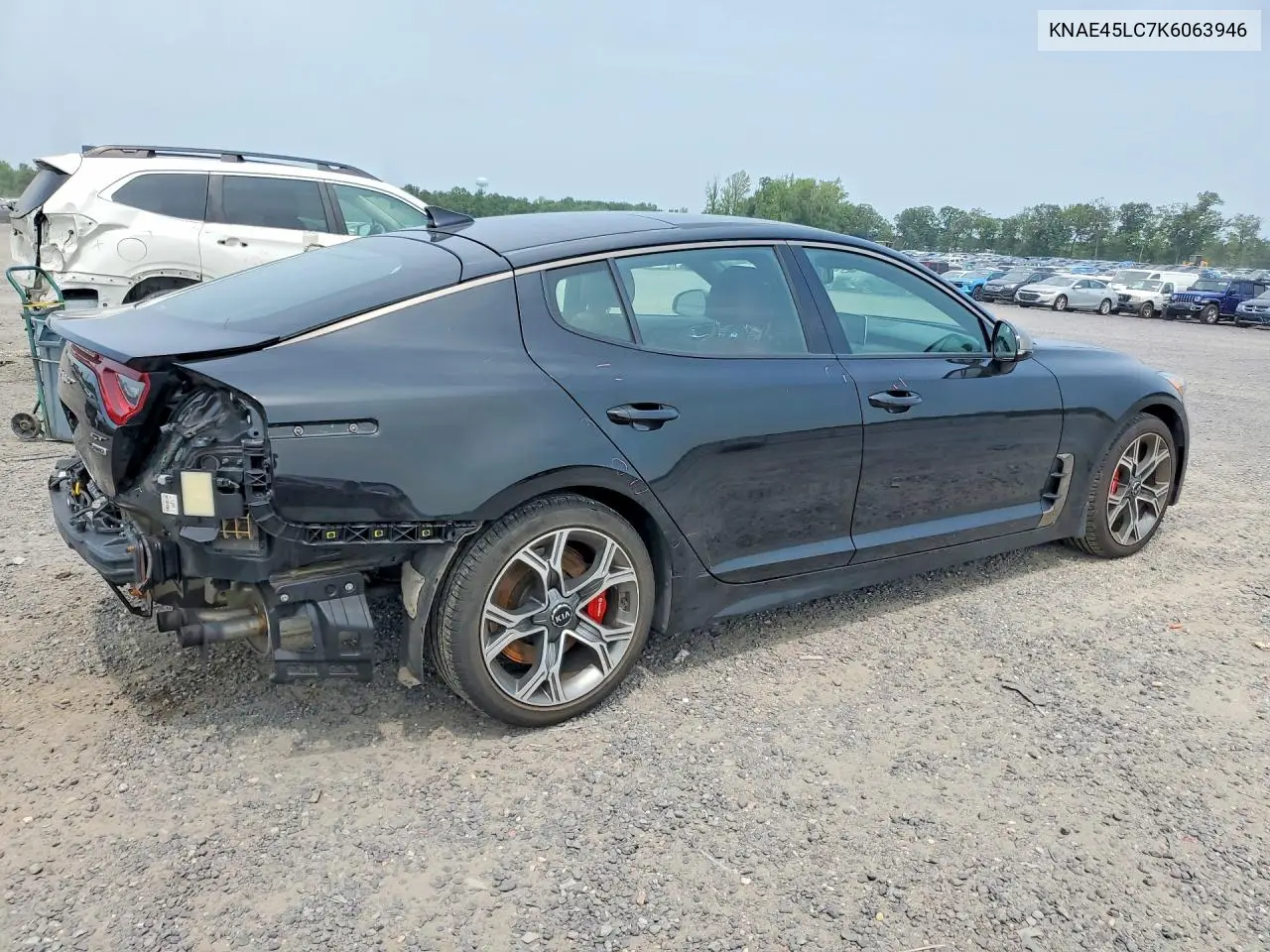2019 Kia Stinger Gt1 VIN: KNAE45LC7K6063946 Lot: 61341646