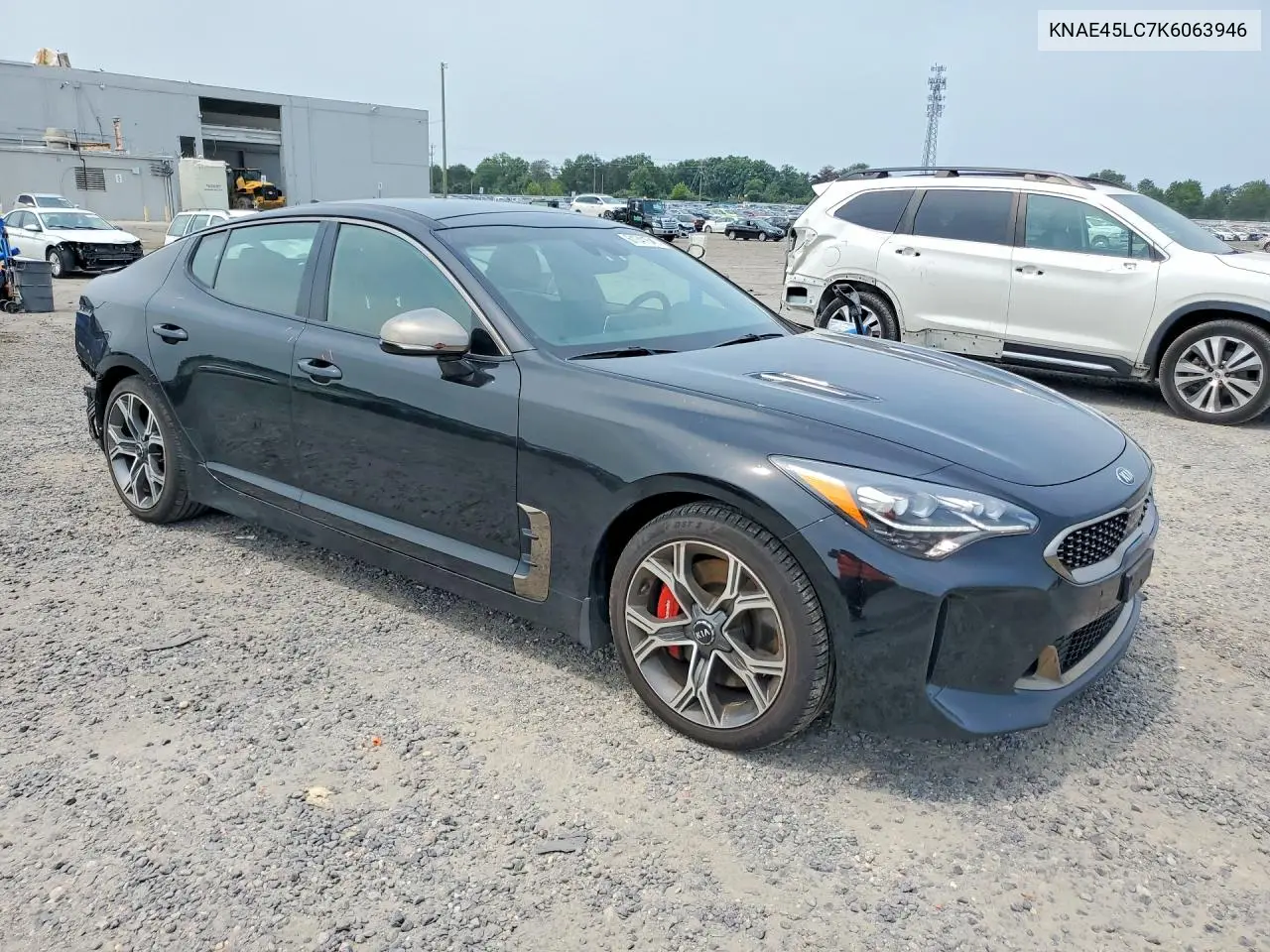 2019 Kia Stinger Gt1 VIN: KNAE45LC7K6063946 Lot: 61341646
