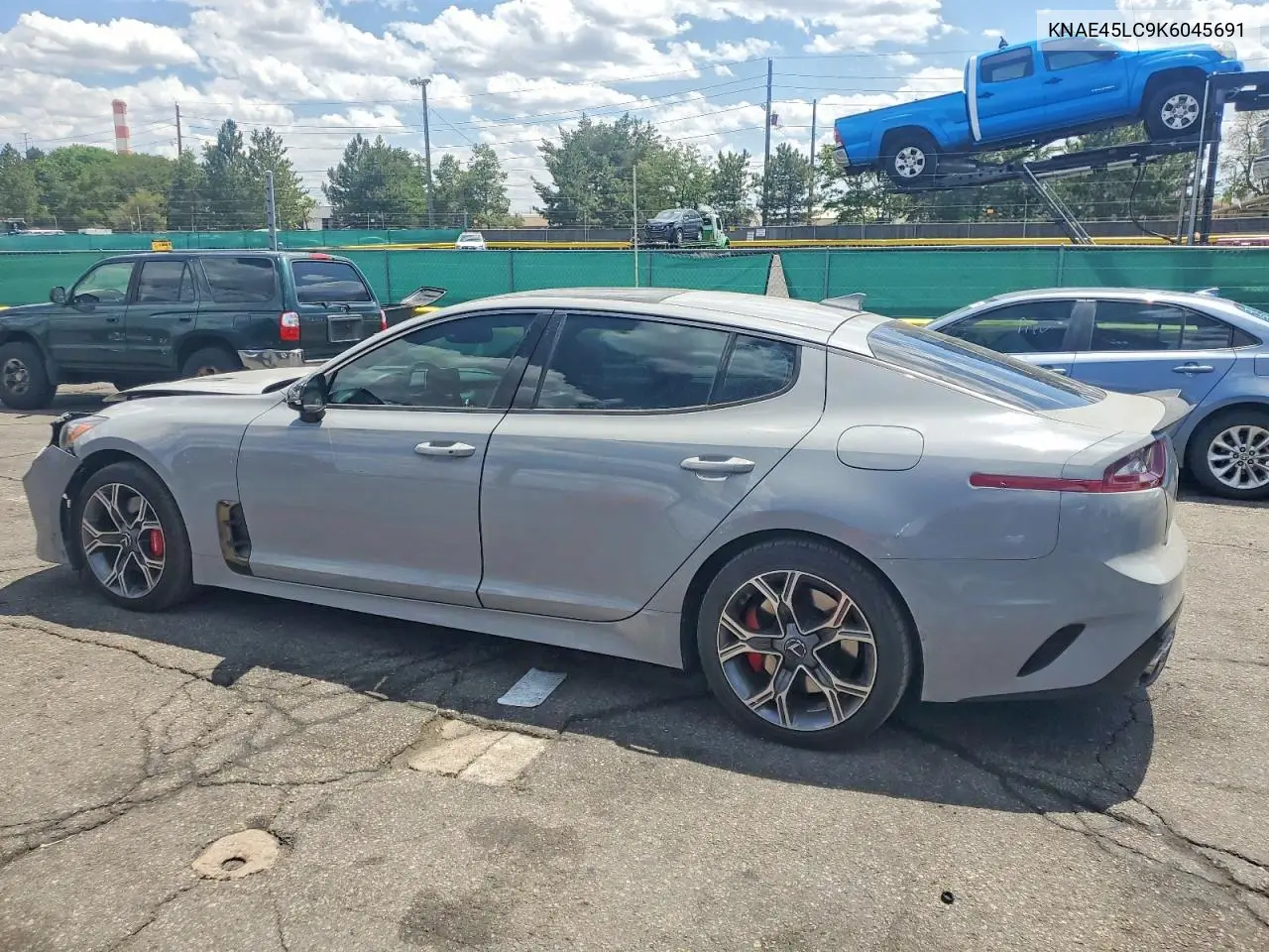 2019 Kia Stinger Gt1 VIN: KNAE45LC9K6045691 Lot: 61424876