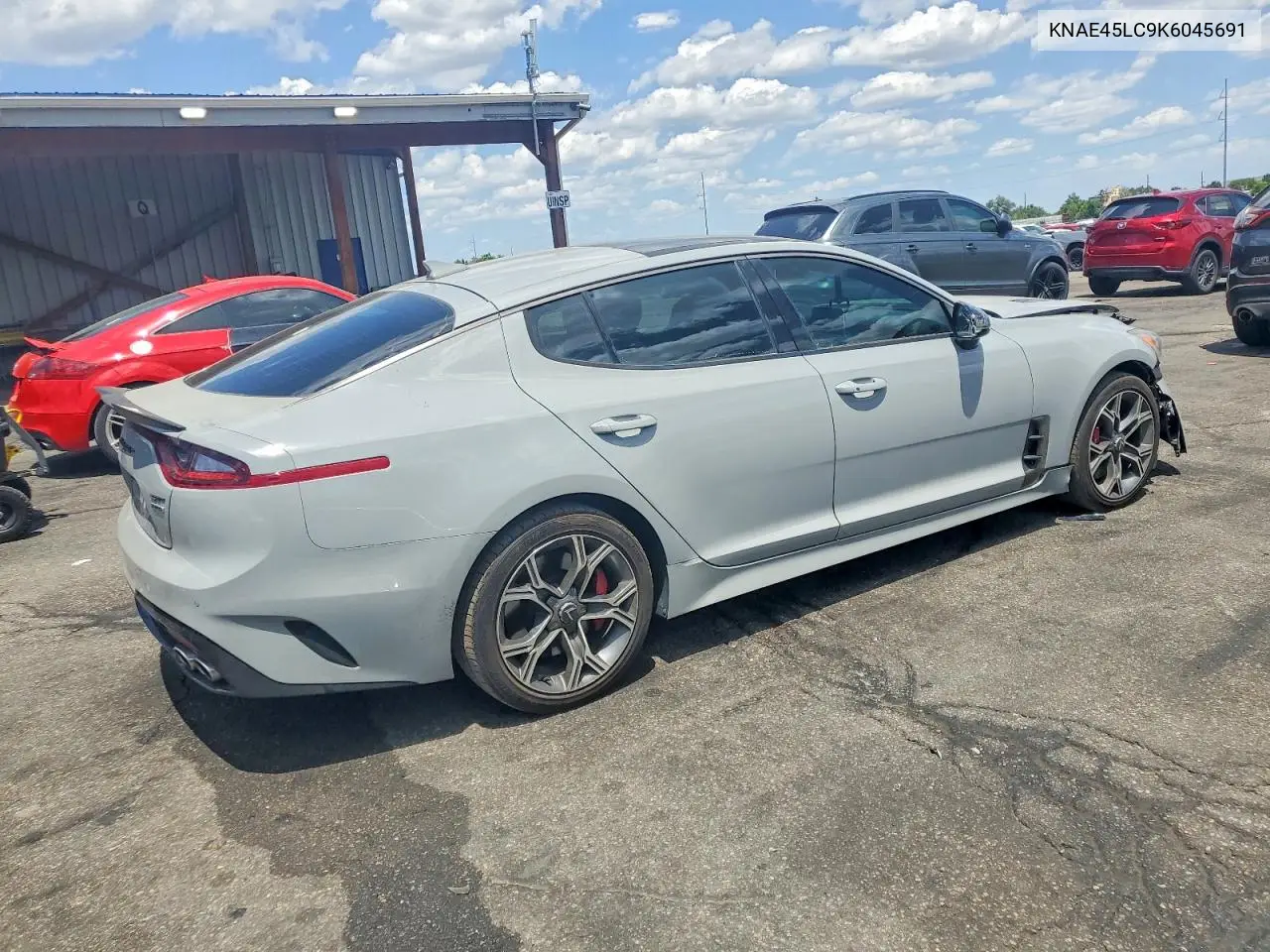 2019 Kia Stinger Gt1 VIN: KNAE45LC9K6045691 Lot: 61424876