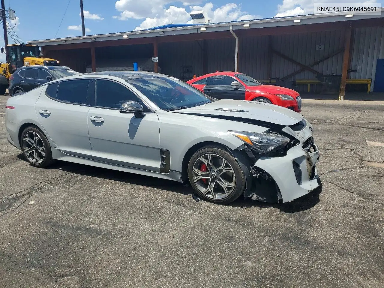 2019 Kia Stinger Gt1 VIN: KNAE45LC9K6045691 Lot: 61424876