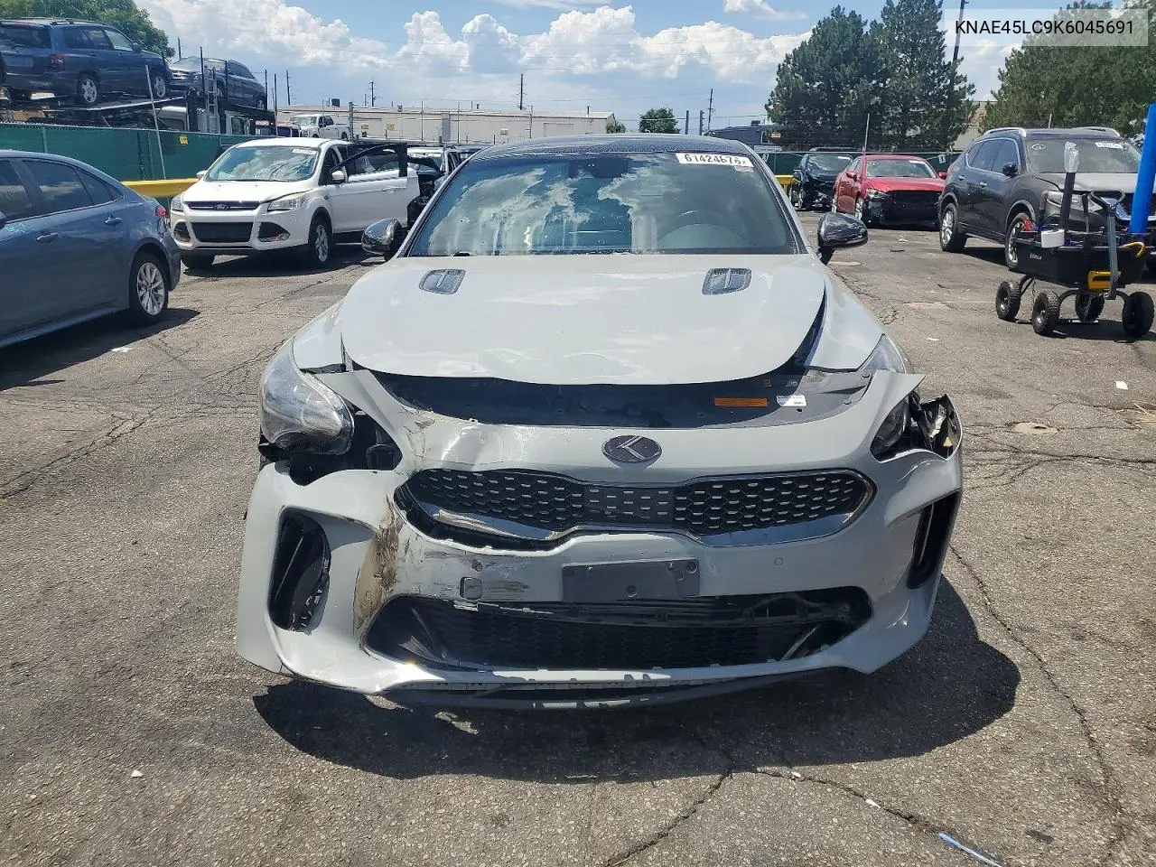 2019 Kia Stinger Gt1 VIN: KNAE45LC9K6045691 Lot: 61424876