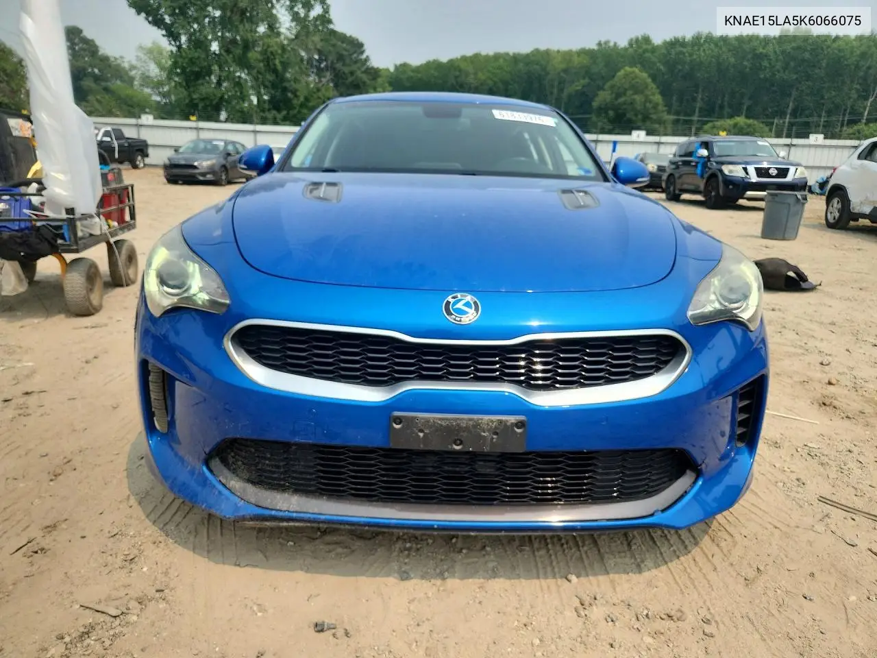 2019 Kia Stinger Base VIN: KNAE15LA5K6066075 Lot: 61833976