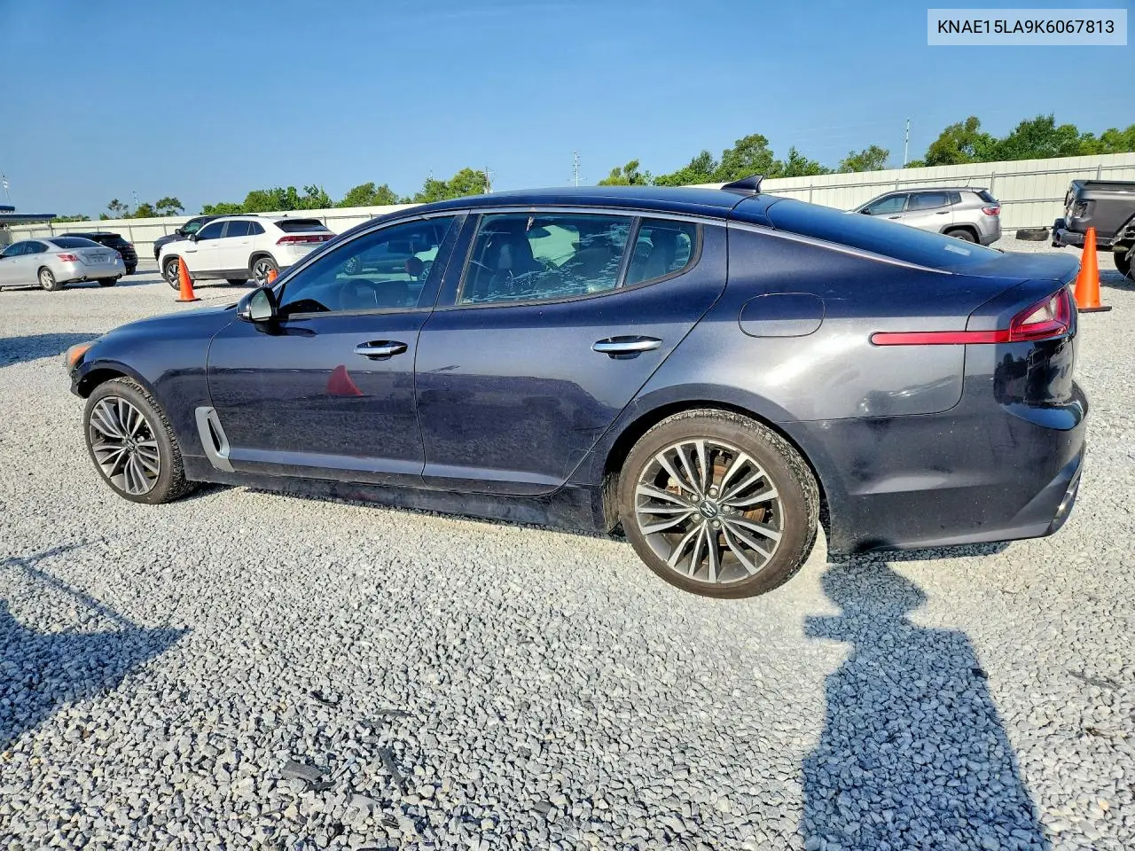 2019 Kia Stinger Base VIN: KNAE15LA9K6067813 Lot: 61899436