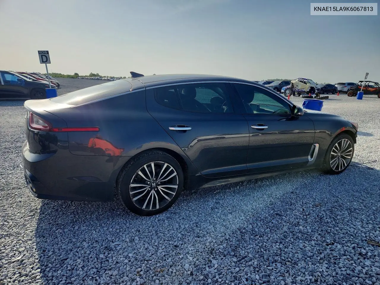 2019 Kia Stinger Base VIN: KNAE15LA9K6067813 Lot: 61899436