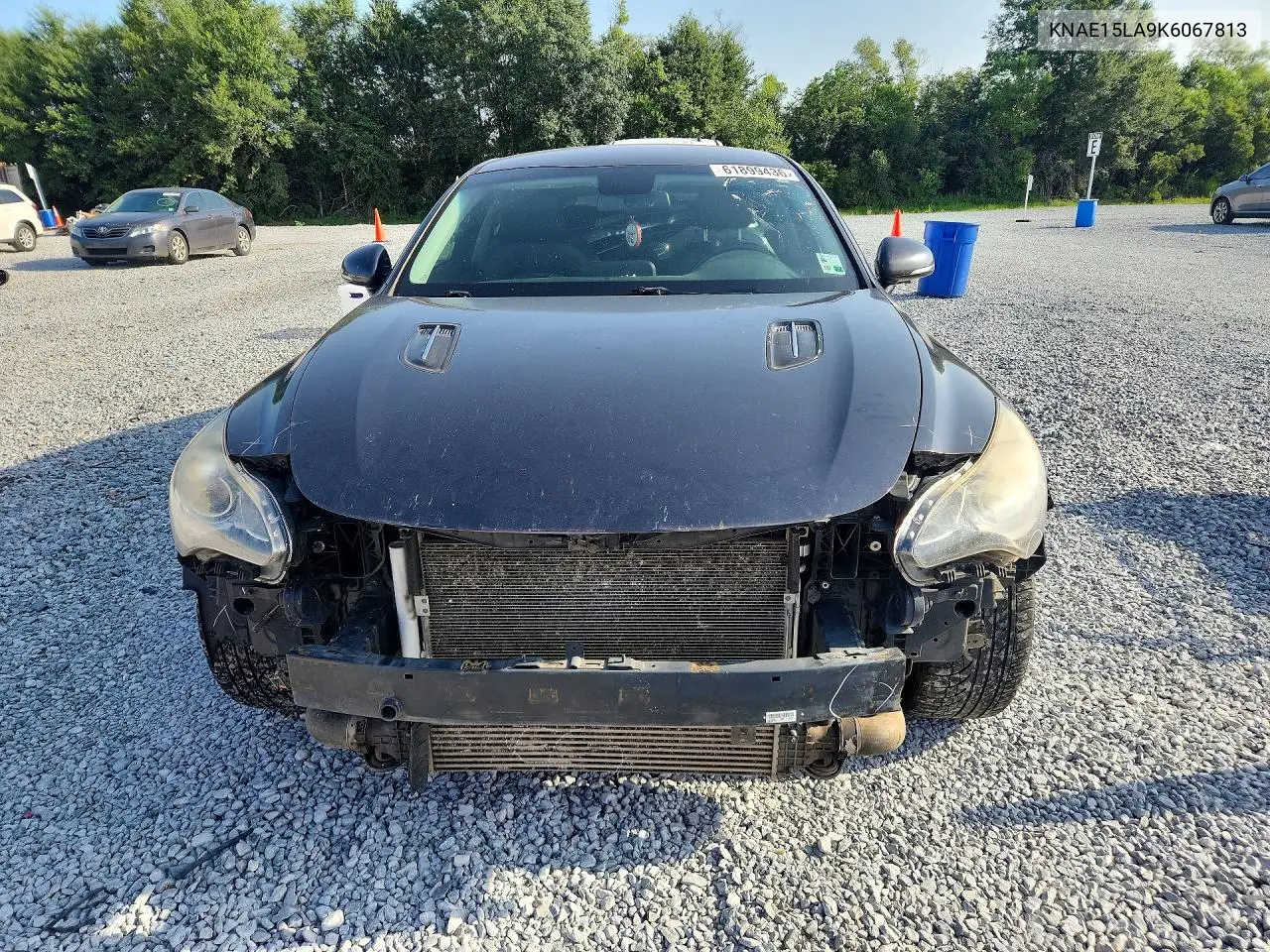 2019 Kia Stinger Base VIN: KNAE15LA9K6067813 Lot: 61899436