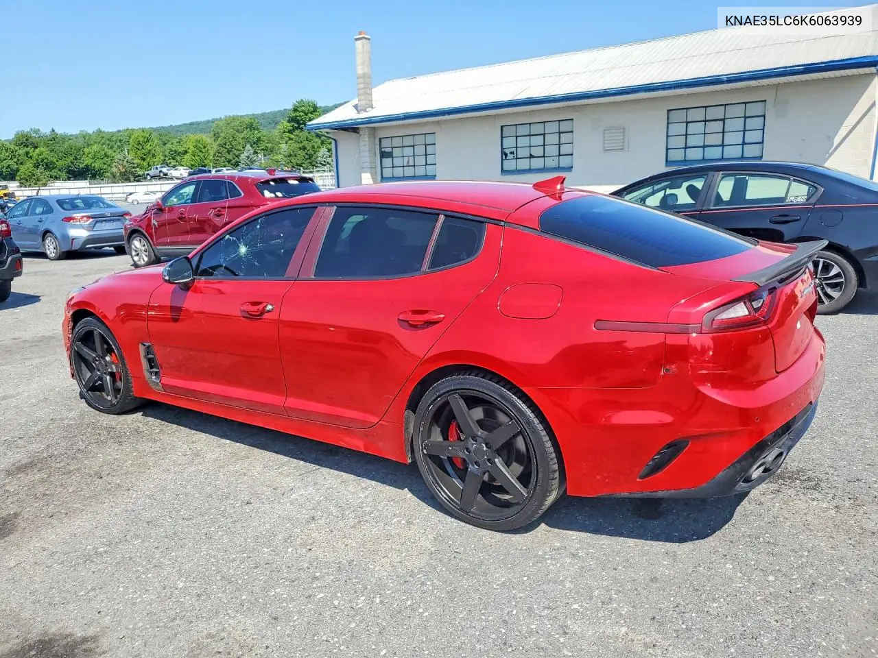 2019 Kia Stinger Gt VIN: KNAE35LC6K6063939 Lot: 61911856