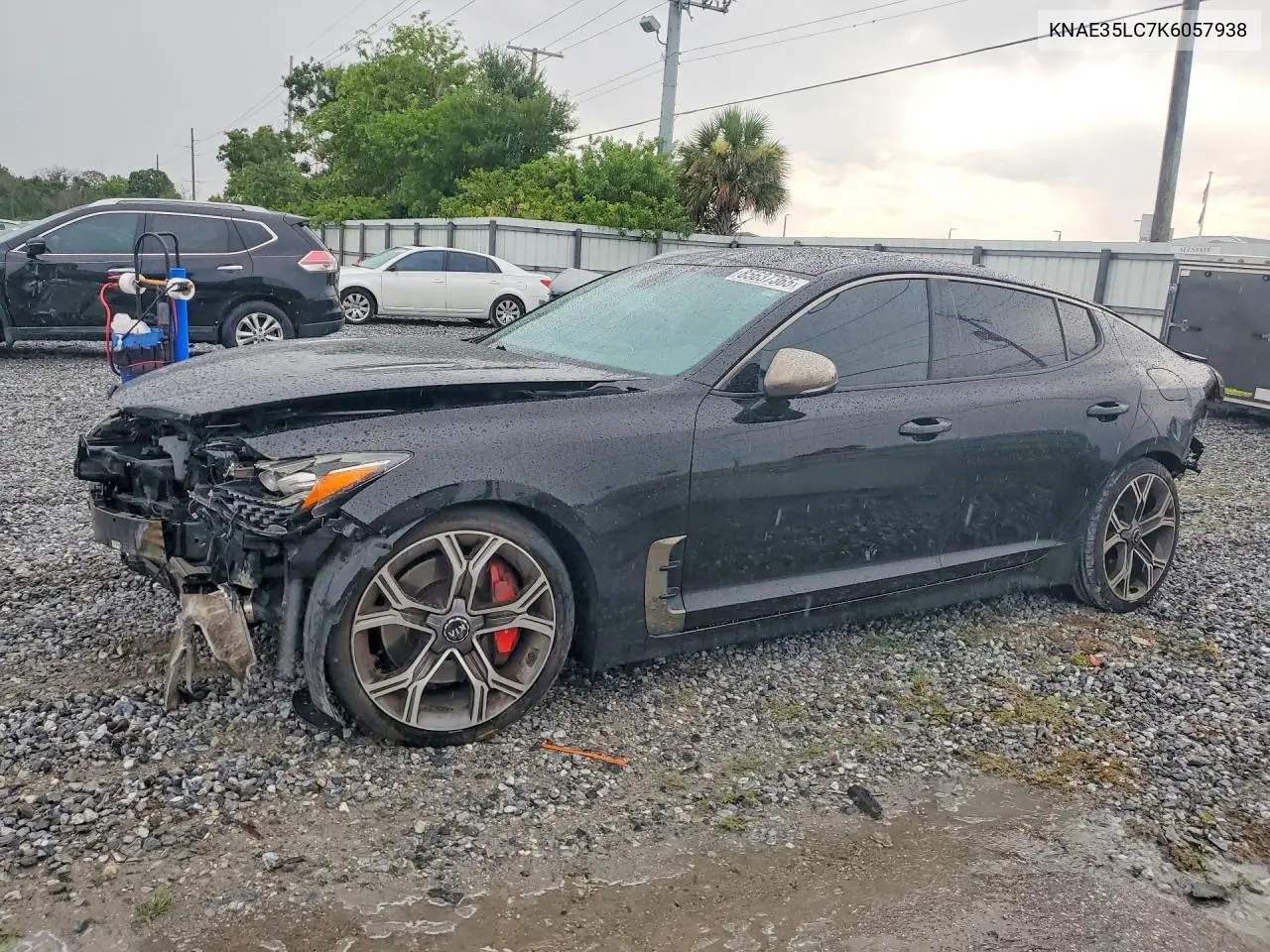 2019 Kia Stinger Gt VIN: KNAE35LC7K6057938 Lot: 85637365