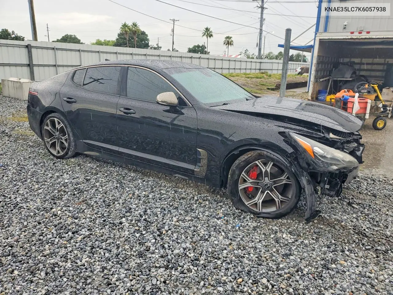 2019 Kia Stinger Gt VIN: KNAE35LC7K6057938 Lot: 85637365
