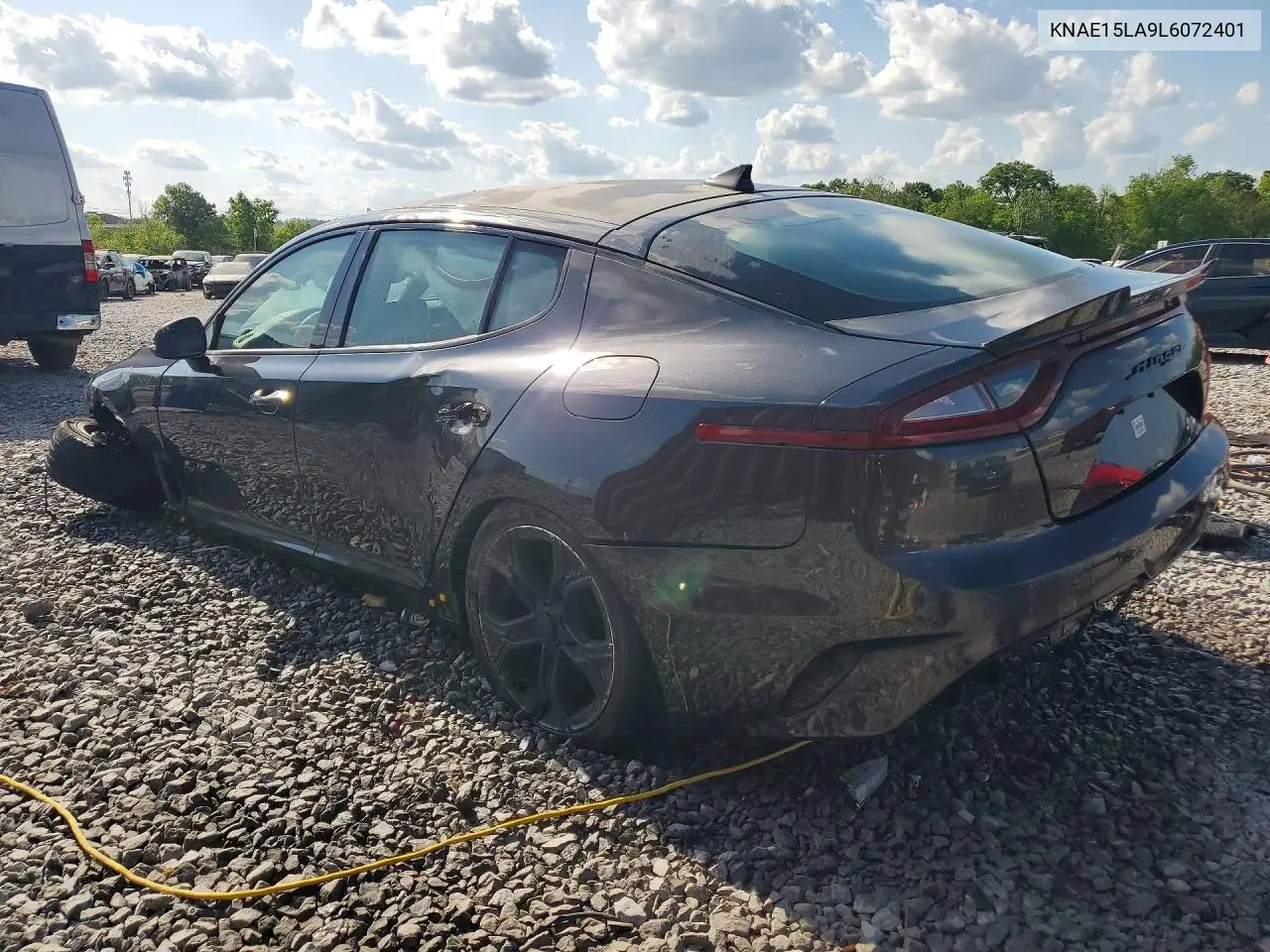 2020 Kia Stinger Gt-Line VIN: KNAE15LA9L6072401 Lot: 49972296