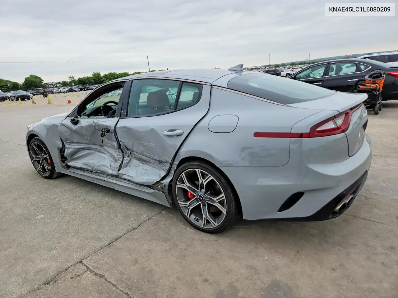 2020 Kia Stinger Gt1 VIN: KNAE45LC1L6080209 Lot: 53120936