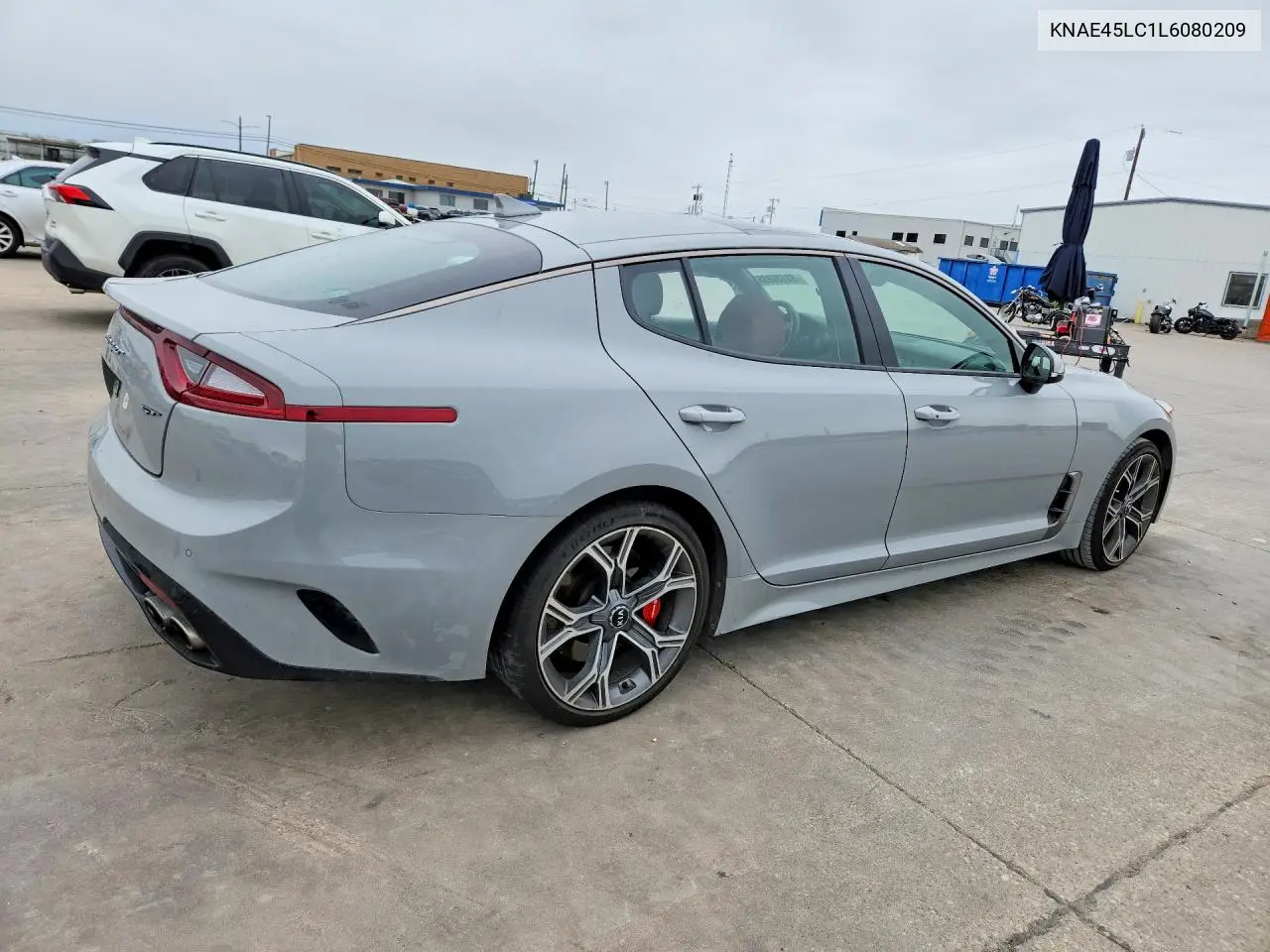 2020 Kia Stinger Gt1 VIN: KNAE45LC1L6080209 Lot: 53120936