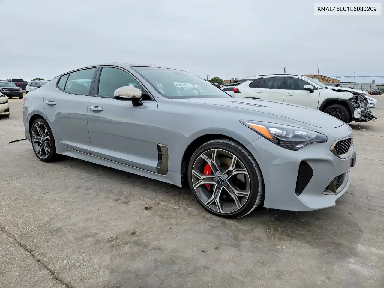 2020 Kia Stinger Gt1 VIN: KNAE45LC1L6080209 Lot: 53120936