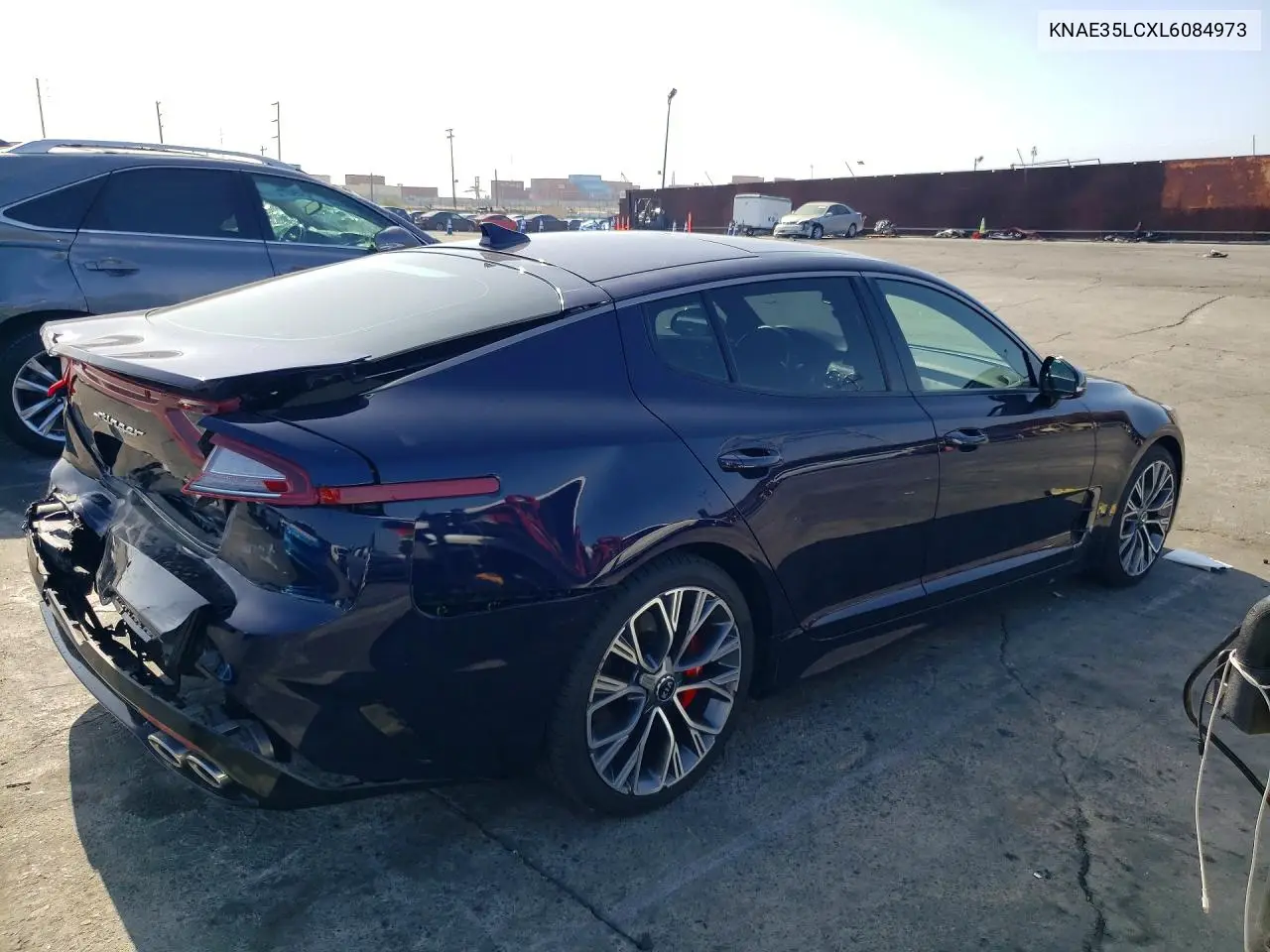 2020 Kia Stinger Gt VIN: KNAE35LCXL6084973 Lot: 53272376