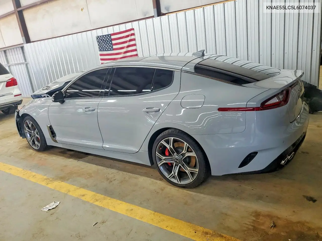 2020 Kia Stinger Gt2 VIN: KNAE55LC5L6074037 Lot: 55037416