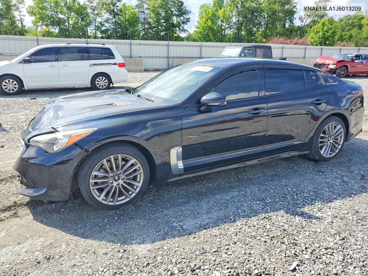 2018 Kia Stinger Base VIN: KNAE15LA1J6013209 Lot: 55196846