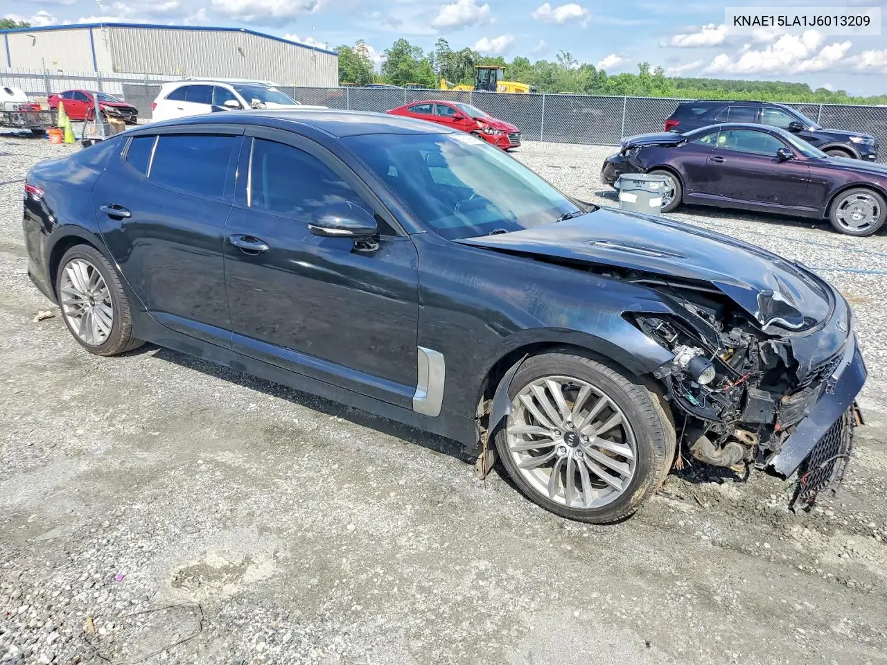 2018 Kia Stinger Base VIN: KNAE15LA1J6013209 Lot: 55196846