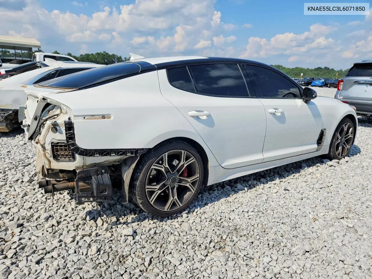 2020 Kia Stinger Gt2 VIN: KNAE55LC3L6071850 Lot: 56869746