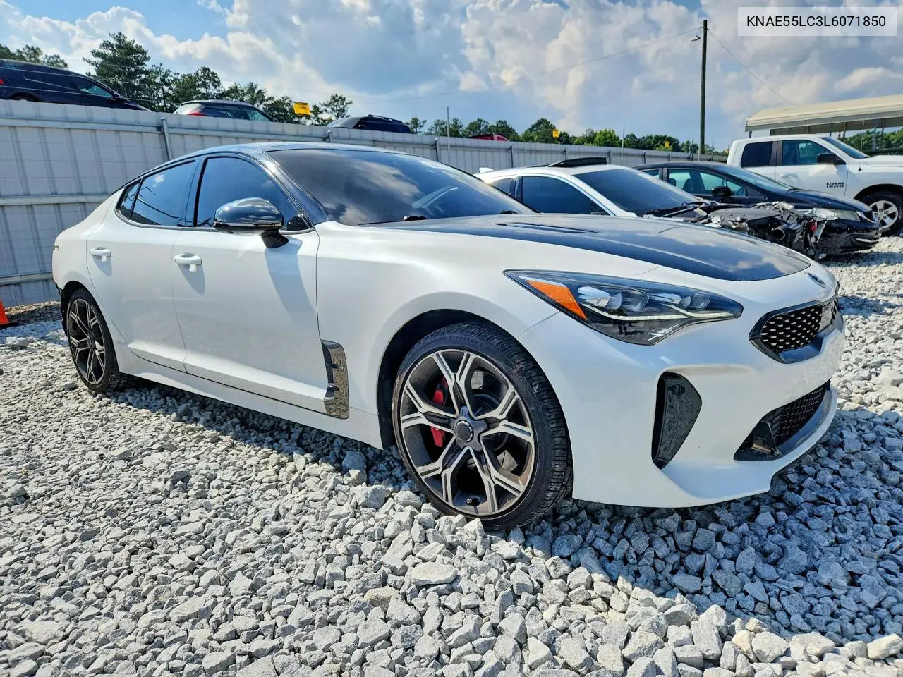 2020 Kia Stinger Gt2 VIN: KNAE55LC3L6071850 Lot: 56869746