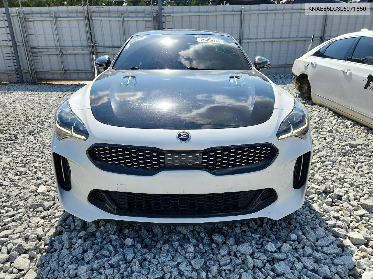 2020 Kia Stinger Gt2 VIN: KNAE55LC3L6071850 Lot: 56869746