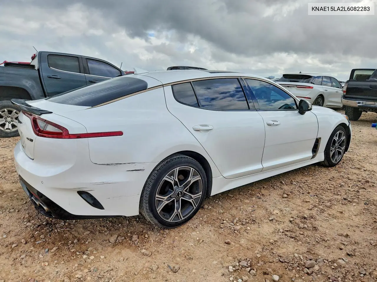 2020 Kia Stinger Gt-Line VIN: KNAE15LA2L6082283 Lot: 57034926