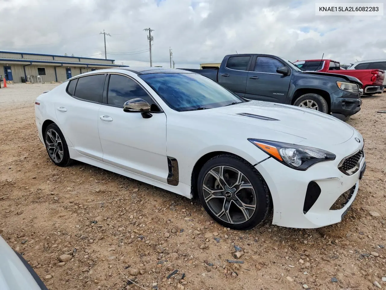 2020 Kia Stinger Gt-Line VIN: KNAE15LA2L6082283 Lot: 57034926