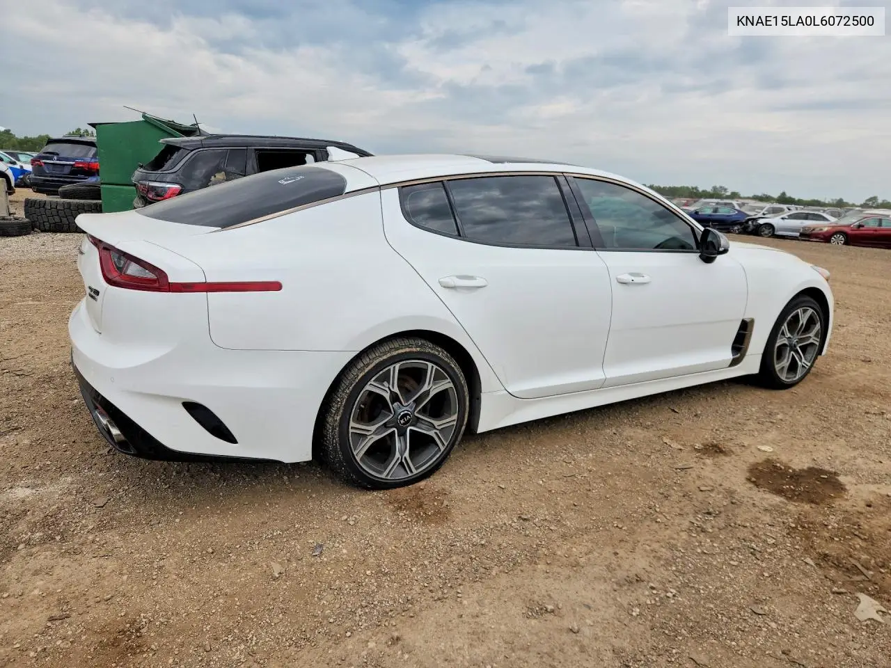 2020 Kia Stinger Gt-Line VIN: KNAE15LA0L6072500 Lot: 60269586