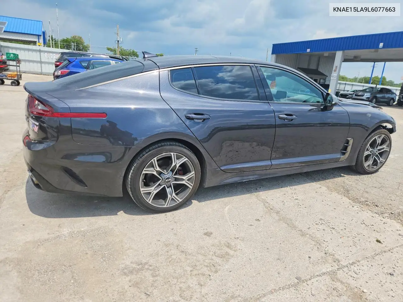 2020 Kia Stinger Gt-Line VIN: KNAE15LA9L6077663 Lot: 60635266