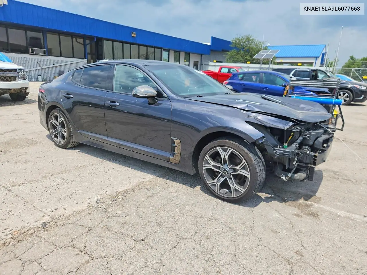 2020 Kia Stinger Gt-Line VIN: KNAE15LA9L6077663 Lot: 60635266