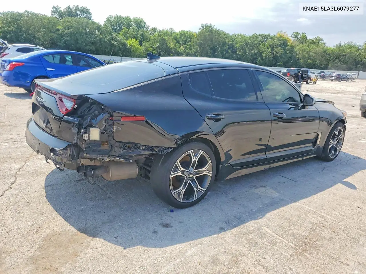 2020 Kia Stinger Gt-Line VIN: KNAE15LA3L6079277 Lot: 60667596