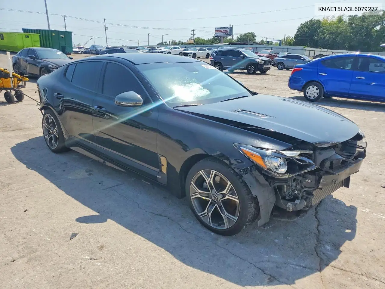 2020 Kia Stinger Gt-Line VIN: KNAE15LA3L6079277 Lot: 60667596