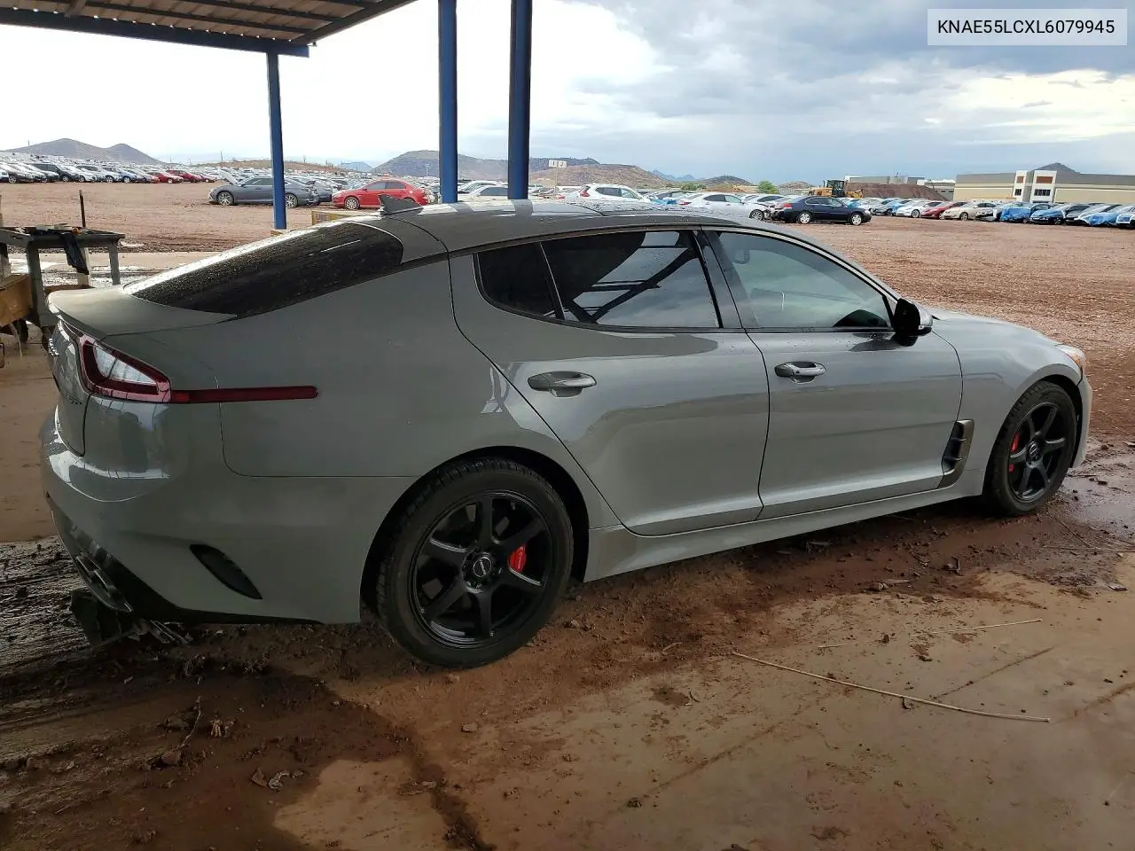 2020 Kia Stinger Gt2 VIN: KNAE55LCXL6079945 Lot: 61606376