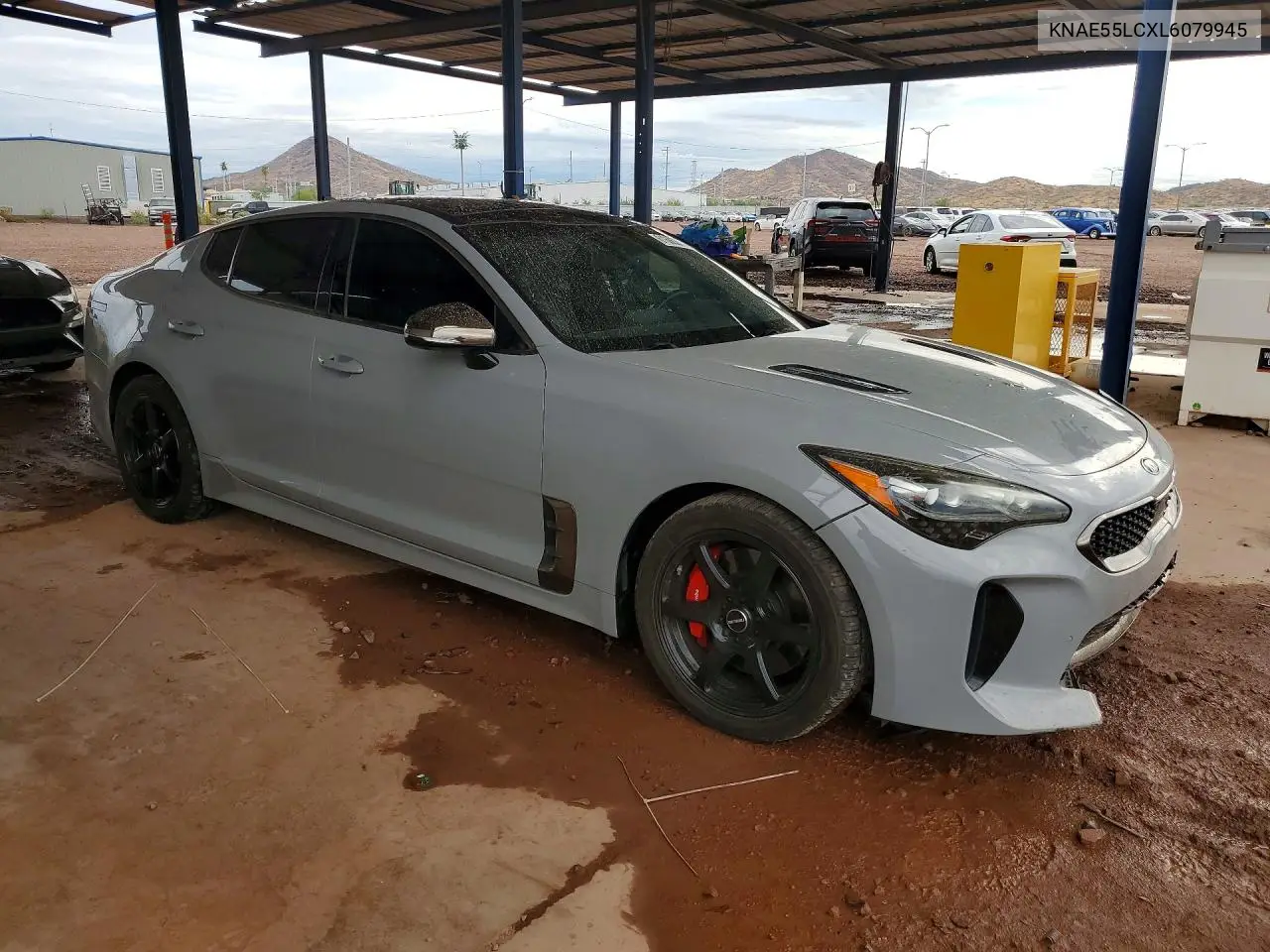 2020 Kia Stinger Gt2 VIN: KNAE55LCXL6079945 Lot: 61606376