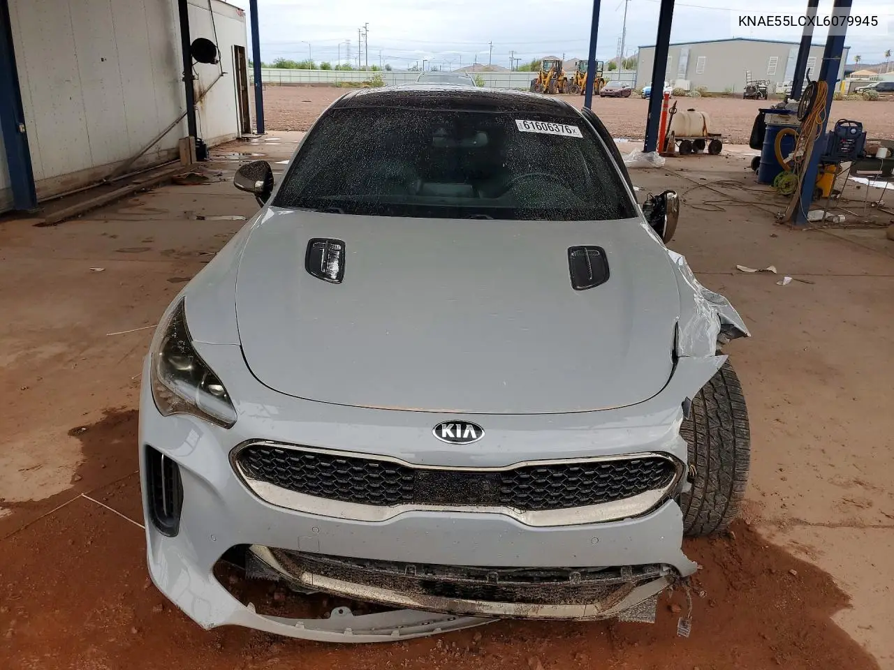 2020 Kia Stinger Gt2 VIN: KNAE55LCXL6079945 Lot: 61606376