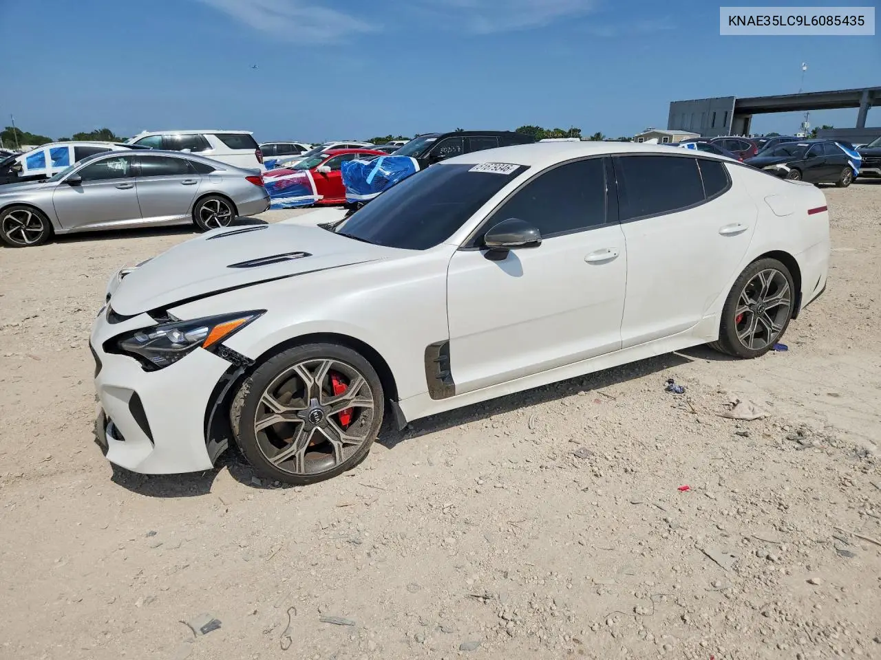2020 Kia Stinger Gt VIN: KNAE35LC9L6085435 Lot: 61679346