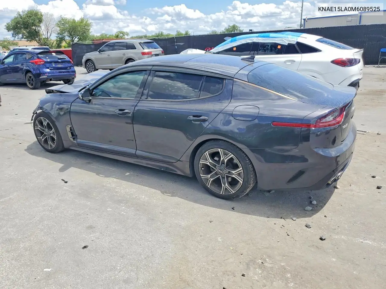 2021 Kia Stinger Gt-Line VIN: KNAE15LA0M6089525 Lot: 50924106